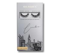 AYLASHES - Extensions de cils DIY London - Jusqu'à 7 jours de tenue - Kit de bricolage pour la maison - Cils artificiels - Kit d'extension de cils - 8 mm à 15 mm