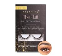 AYLASHES Maxi Box The Fluff Lot de 5 paires d'extensions de cils DIY Tenue jusqu'à 7 jours Kit de bricolage pour la maison Cils artificiels Cils adhésifs Kit d'extensions de cils