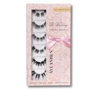 AYLASHES The Wedding Drama Edition Lot de 6 paires d'extensions de cils DIY pour les looks de mariée des yeux de poupée aux yeux de chat avec une tenue jusqu'à 7 jours