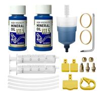Aylstrornoziqua Kit de Purge de Freins hydrauliques avec 120 ML d'huile de Frein, kit de Service adapté pour Freins à Disque Magura Mt5, Mt7, Mt8, Mt2 et Hs33