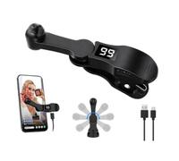 Aylthyo Clicker automatique pour smartphone, écran de téléphone pour applications iPhone et iPad, clic continu pour Tiktok, diffusions en direct, vente éclair, tâche de récompense, Plug and Play (noir