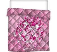 AYMAX Couette Imprimée - Blason Rose Poudlard - 240x220 cm Multicolors G