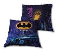 Aymax! Coussin enfant Batman – Logo Gotham City – 40 x 40 cm – Multicolore