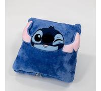 Aymax Coussin Couverture Stitch - Coussin Couverture 2 en 1