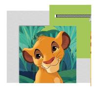 Aymax Coussin en Peluche avec Poche Simba - Le RL DSN