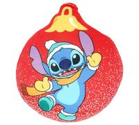 AYMAX Coussin Forme Boule de Neige Rouge - Disney Stitch