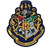 AYMAX Coussin forme Harry Potter Blason Château de Poudlard 30x33cm Multicolors