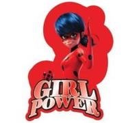Aymax Coussin Forme Mir Ladybug -Girl Power-
