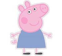 AYMAX Coussin Forme Peppa Pig - Rose Rose