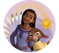 AYMAX Coussin Rond - Wish, Asha et La Bonne Etoile 35x35 cm Multicolors