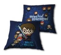 AYMAX Coussin Saga Harry Potter avec Harry et autres personnages Bleu G
