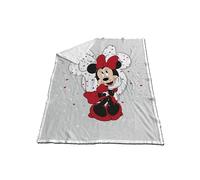 Aymax! Plaid Disney Minnie en robe rouge 130 x 170 cm – Enfant
