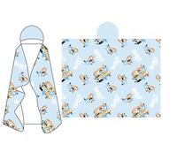 Aymax Couverture en Flanelle avec Capuche 120x150cm Bluey