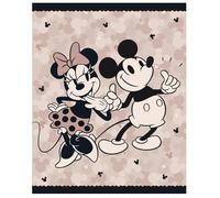 Aymax Couverture en Flanelle Mickey Minnie classique130 x 160 cm