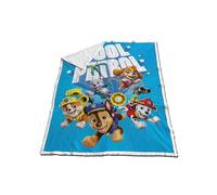 Aymax Couverture en Sherpa et Coral Pat Patrouille Paw Patrol 120X150CM