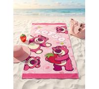 Aymax Draps de plage Lotso Toys Story 70x140 cm 100% polyester ultra absorbant