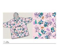 Aymax! Poncho polaire Lilo & Stitch Stitch Angel Corail Taille enfant