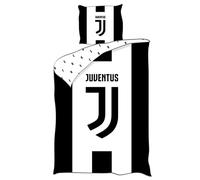 Aymax! Housse de couette Juventus FC 100% coton 140x200 cm Lavable en machine Multicolors G