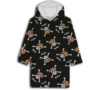 Aymax One Piece - Straw Hat Crew - Sweat Poncho Coral Fleece - Taille Enfant