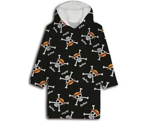 Aymax One Piece - Straw Hat Crew - Sweat Poncho Coral Fleece - Taille Enfant