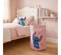 Aymax – Panier à linge Disney Stitch – Ø 32 cm x H 50 cm – Corbeille rangement enfant