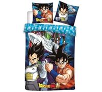 Aymax Parure de lit 90 cm Dragon Ball Super : Housse de Couette et taie d'oreiller