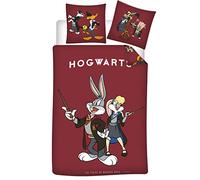 Aymax Parure de lit Poudlard Looney Tunes 135 x 200 cm