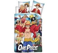 AYMAX Parure de lit réversible Luffy Torse Nu - 140 cm x 200 cm Multicolors G