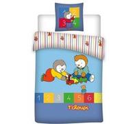 Aymax Parure de lit réversible T'CP - 140 cm x 200 cm,