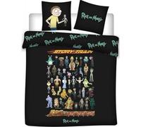 AYMAX S.P.R.L. Housse de Couette Rick and Morty Coton Lit 135 cm