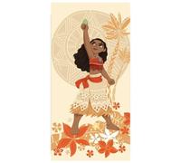 aymax Serviette de Plage Vaiana Moana 70x140cm 100% Polyester