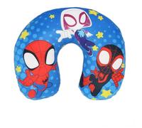 Aymax Sprl Spidey and His Amazing Friends Oreiller de voyage pour enfant - Soutien doux et confortable pour les enfants - Motif Spiderman