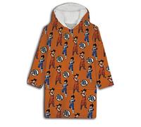 Aymax Sweat Polaire Orange avec Motifs Taille Enfant - Compatible avec Dragon Ball Z