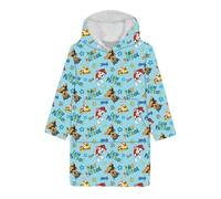 Plaid Polaire Enfant - PAT PATROUILLE - 3 à 6 ans - Avec Manches et Capuche - Oeko-Tex - Lavable en Machine