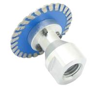 AYMBSM Mini scie diamantée à filetage M14 avec disque de coupe turbo amovible for granit, marbre, pierre, béton .0623