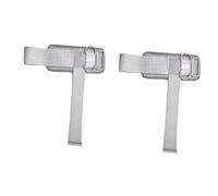 Aymzbd 1 Paire de Sangles de Musculation Poignets Wraps Poignet Ajustables Bandes de Soutien Résistantes en Polyester Doux Bracelet d'exercice Adapté à, Gris