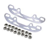 Aymzbd 2 Accessoires de Patinage Artistique Robustes, Compatibles et Polyvalents en Acier Inoxydable, Remplaçables pour Patins Artistiques et Patins en Ligne, 22 Cm