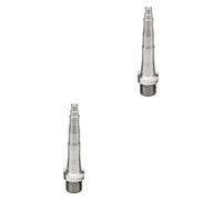 Aymzbd 2 Pièces Axe de Pédale de Vélo Axe de Broche Pièce de Rechange Axe de Repose-Pieds Léger pour Une Expérience de Pédalage Améliorée Approprié pour, 76mm