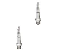 Aymzbd 2 Pièces Axe de Pédale de Vélo Axe de Broche Pièce de Rechange Axe de Repose-Pieds Léger pour Une Expérience de Pédalage Améliorée Approprié pour, 73mm