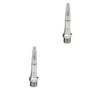 Aymzbd 2 Pièces Axe de Pédale de Vélo Axe de Broche Pièce de Rechange Axe de Repose-Pieds Léger pour Une Expérience de Pédalage Améliorée Approprié pour, 78mm