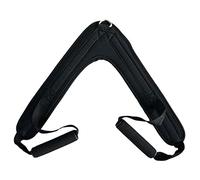 Aymzbd Abdominal Harness Sangle d'exercice Abdominale Harnais Musculation Épaule Ceinture d'Entraînement Nylon Poignée PVC Fonctionnalité Polyvalente, Longue