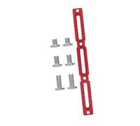 Aymzbd Adaptateur de pour Vélo, Extension de Réglage de Trou de pour Femme, Installation Facile pour Vélos de Route, Rouge 20.5 Cm