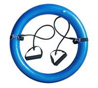 Aymzbd Ball Support Anneau de Stabilité Support pour Ballon d'exercice Base pour Chaise Gonflable Résistante en PVC Adapté à l'Entraînement Physique, Bleu, 45 cm