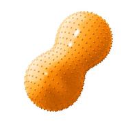 Aymzbd Ballon de, Ballon D'équilibre En Forme de Cacahuète, Chaise Sensorielle Flexible pour Enfants, Femmes et Hommes, Renforcement Du Tronc, Orange