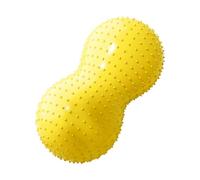 Aymzbd Ballon de, Ballon D'équilibre En Forme de Cacahuète, Chaise Sensorielle Flexible pour Enfants, Femmes et Hommes, Renforcement Du Tronc, Jaune