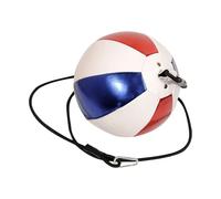 Aymzbd Ballon de Boxe, Cible de Réaction et Ballon D'agilité avec Corde élastique en PU, Ballon de Boxe Double Face pour La Maison, La Salle de Sport et