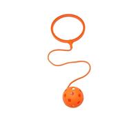 Aymzbd Ballon de Saut Amusant pour Les Chevilles, Cordes à Sauter, Jouets pour Les Chevilles, Exercice Portable et Jouet Rebondissant pour Les Parcs, Pat, Orange