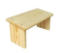 Aymzbd Banc de Méditation Banc de Yoga Tabouret de Genou en Bois Ergonomique Stable pour Une Méditation Plus Profonde et Plus Longue Siège Bas de Yoga, 42x18x17,5cm