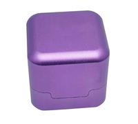 Aymzbd Boîtier de Rangement pour Craie de Billard en Alliage D'Aluminium Léger et Robuste Facilite Le Transport et L'Utilisation des Craies Parfait pour Les, Violet