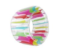 Aymzbd Bouée Gonflable en Forme de Roue à Eau, Jouet de Plage et de Piscine pour Enfants, Rouleau Gonflable, Flotteur de Piscine